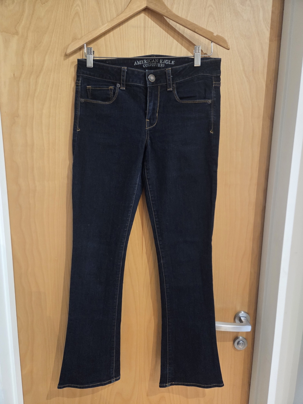 American Eagle Outfitters Dark Indigo Flare Jeans